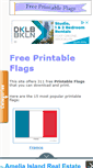 Mobile Screenshot of freeprintableflags.com